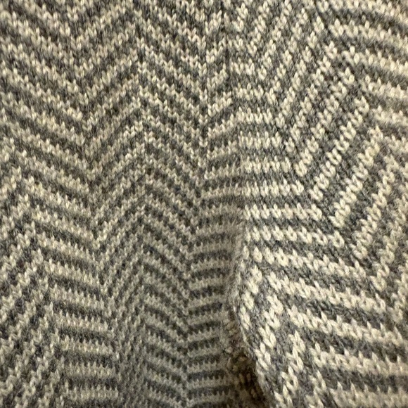 Talbots Pure Merino Wool Gray Herringbone Women's Blazer Sz SP - Picture 12 of 13